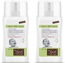Fiocchi di Riso - BIPACCO SPRAY Talco NON Talco - 100ml - SUDORAZIONE E ZANZARE - Regola la sudorazione creando un aroma-barriera.