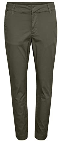KAFFE Damen Hose Elegant Elastische Taille Casual Anzughose Damen Hose Elegant Elastische Taille Casual Anzughose