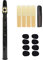 KESHUO Pocket Sax Mini Tragbares Saxophon wenig Saxophon Mini Sax mit Tragetasche Windinstrument Blechbläser Saxophon Anfänger Kit (Color : Black1)