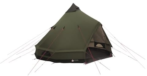 ROBENS Unisex – Erwachsene Klondike PRS Zelt, Gruen, 6 Personen