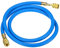 PATIKIL 5/16 SAE a 1/4 SAE Refrigerante Ricarica Flessibile, 3.9ft 800PSI HVAC Tubo per Aria Condizionatore Collettore Manometro Refrigerazione Manutenzione, Blu