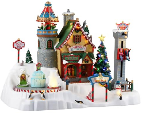 Lemax 35019-UK Santa's Wonderland Sights & Sounds: North Pole Fun Fair