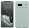kwmobile Handyhülle für Google Pixel 7a Hülle, für Pixel 7a Case - Hülle Silikon - kabelloses Laden - Cool Mint