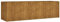 Willood Hochbeet 280x80x80 cm Cortenstahl, Hochbeete aus Stahl für den Anbau von Pflanzen, Gemüse und Kräutern