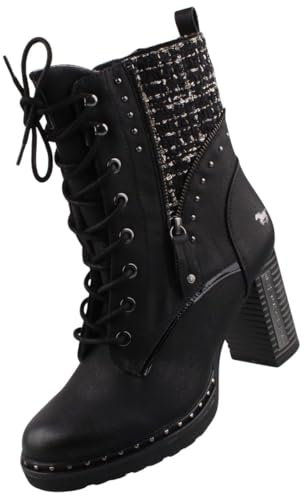 MUSTANG Damen Stiefelette Schwarz EU 38