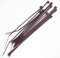 100mm x 2.5mm Nylon Cable Ties, Pack of 100, (Brown)