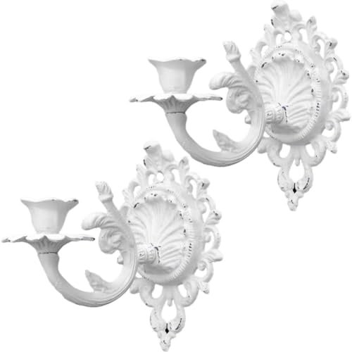 Muteitt 2 Stück Wandkerzenhalter, Hängender Wandkerzenständer, Vintage-kerzenhalter Zur Wandmontage Für Die Dekoration Zu Hause, Im Wohnzimmer, Im Schlafzimmer