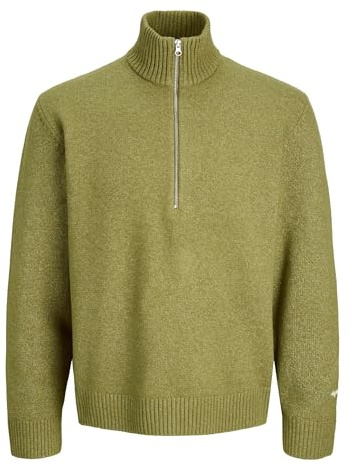JACK & JONES Male Sweatshirt mit halbem Reißverschluss Sweatshirt mit halbem Reißverschluss