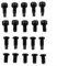 20 Pack For Ring Doorbell Replacement Screws, 4 Types, High Performance