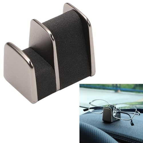 syiyunran Portaocchiali Auto Accessori Macchina - Nero, 1 Pezzo, Porta dello Occhiali da Sole Gadget, Conservazione per Auto, Dite Addio al Disordine Risparmiando Tempo Fatica