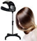 DUIRHNFV Vaporizador De Cabello Profesional, Secador De Cabello De Salón De Peluquería, Calentador Inteligente, Máquina Permanente De Secado con Pantalla Táctil LCD Multipropósito, Negro