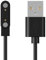 Yisica Smart Watch Universal Charger 2 Pin Magnetic, Smartwatch Accessories 2 Pin Magnetic Suction Charger for Smart Watch/Fitness Tracker, Cable Contact Pin Spacing Compatible 7.62mm