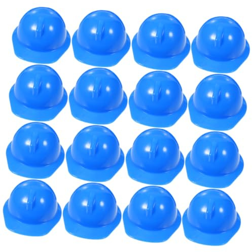 Beaupretty 30stücke Miniatur-bauarbeiterhelme Puppenhüte Als Spielzeug Realistisches Design Für Bjd-Puppen Kostümhelme Für Verkleidungspartys Und Rollenspiele Leicht Und Haltbar