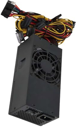 TEMOOUES 400W Power Supply for Computer Computer TFX Power Supply Unit for Desktop Small Case 110-240V