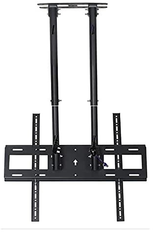 TV-Halterung, Doppelpolige Deckenhalterung für 60-100 Zoll Fernseher, neig- und schwenkbares Design, unterstützt bis zu 79,8 kg