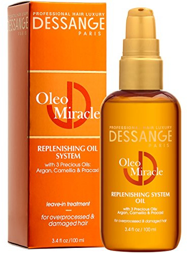 Dessange Paris Oleo Miracle Replenishing Oil- 3.4 Oz by Dessange