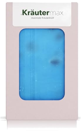 Kräutermax Lavendel Seife Stück Handgemacht mit Blüten und Lavendelöl 1 x 100 g