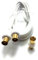 MainCore 3m Long White Gold Plated RF TV Freeview Plug to Plug White Aerial Antenna Lead Cable with Coupler (3m)