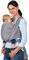 AMAZONAS Carry Sling Tragetuch 510 cm – Testsieger| 100% Baumwolle | Ergonomisch und Komfortabel für Neugeborene bis 3 Jahre | Belastbarkeit bis 15 kg | Extralang für Mehrfachbindungen