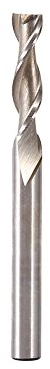 Schaftfräser Fräser, 1Pc 2 Flöte HSS & Aluminium Schaftfräser CNC-Bit verlängert 6mm extra