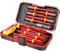 Ticarus Set di 13 cacciaviti isolati VDE, V, ad alta tensione, 1000 V, magnetici, a taglio Torx, durevole, strumenti a taglio manuale, Rosso e Giallo.