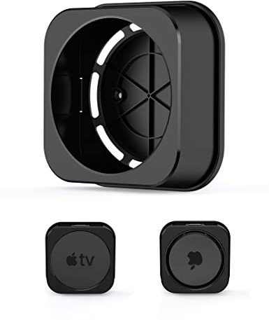 Anti-Diebstahl-Wandhalterung für Apple TV-Halterung, kompatibel mit Apple TV 4. / 5. Generation, passend für Apple TV 4K / HD