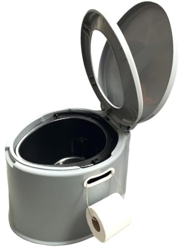 Premier Camping Throne XL Portable Camping Toilet | Travel Potti | No Plumbing Required | Perfect for Hiking & Outdoor Adventures