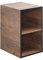 Lomadox Regal für Waschtischunterschrank in Eiche Ribbeck quer Nb. mit schwarzen Kanten, B/H/T: ca. 30/51/42 cm