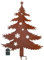 KOTARBAU® Gartendekoration Rostfiguren 85cm Tannenbaum Weihnachtsdeko Garten Ecorost Gartenstecker Weihnachten Gartenfiguren & Gartenstatuen Roststecker Gartendeko für Draußen Edelrost