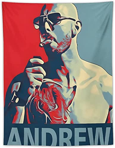 Leinwand Kunstwerk 100 x 150 cm Andrew Tate Poster Raumästhetik Kunstposter Bilddruck Malerei Polyester Wandteppiche Kunstwerke Geschenkidee Raumästhetik