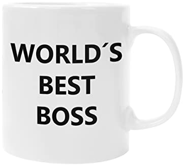 Taza The Office World´s Best Boss Regalo Amigo Invisible Cumpleaños