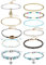 YADOCA 12 PCS Bracelets de Cheville pour Femmes Filles Bohème Perles Cheville Bracelets Réglable Main Shell Bracelets de Cheville Ensemble Coloré Été Plage Pied Bijoux
