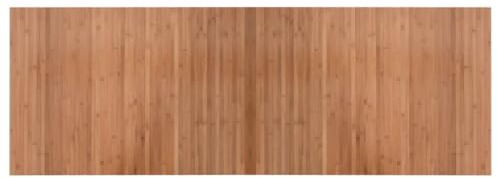 vidaXL Tapis rectangulaire Naturel 70x200 cm Bambou, Tapis de Salon, Tapis rectangulaire, Tapis Moderne, Tapis de Chambre à Coucher, Tapis en Bambou