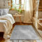 HomebyHome Kurzflor Teppich Läufer 80 x 150 cm Silber Hoch-Tief 3D Effekt Teppich Waschbar, Flauschig und Extra Weich - Skandinavisch Boho Muster Teppich für Wohnzimmer, Schlafzimmer und Küche