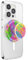 PopSockets: PopGrip Round für MagSafe - Inklusive Adapterring für MagSafe - Ausziehbarer Sockel und Griff mit einem Austauschbarem Top für Smartphones und Hüllen - Boca Palm