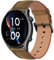Amzpas Bracelet pour Huawei Watch GT2 / GT 2 Pro 46mm, 22mm Remplacement en Cuir Bracelet Femme Homme Compatible avec GT3 / GT 3 Pro/GT 2e, Marron foncé