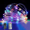 EASTERNSTAR Guirnalda Luces de Navidad con Control Remoto, 20m 200 LED Impermeable Alambre Cobre Luces, 8 Modes Cadena de Luces Decoracion para Habitacion Fiesta Jardín Bodas, Multicolor