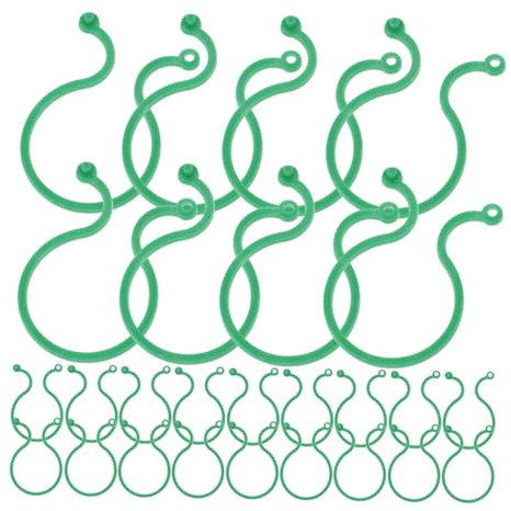 Sosoport 100 Pezzi Serra Da Giardinaggio Vitigni Piante Fitosanitario Impianti Clip Di Innesto Clip Di Vite Morsetto Di Sostegno Della Pianta Della Vite Clip Di Fiori Di Vite Abs