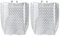 Riloer Inserto per pinza freno anteriore per moto, inserto pinza freno anteriore, 1 paio di coperture per pinza anteriore in rete per moto con foro piccolo compatibile con Harley-Davidson V-Rod e