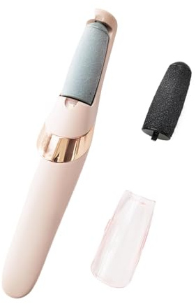 kesurpae Dissolvant imperméable de Peau Morte de Pied, Facile à exfolier efficacement, Lime électrique pour éliminer Les callosités et Les Talons, Gris