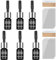 10 Stück Steinschlag reparaturset windschutzscheibe, Windschutzscheibe reparaturset Glas Reparatur Set, Glas Reparatur Flüssigkeit, Zur Reparatur von Kratzern, Löchern, und Sternförmigen Rissen
