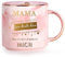 Weihnachtsgeschenke für Mama 11 OZ Lustige Tasse, Nikolaus Geschenke für Oma, Mama Geschenk zum Weihnachten Muttertag Geburtstag