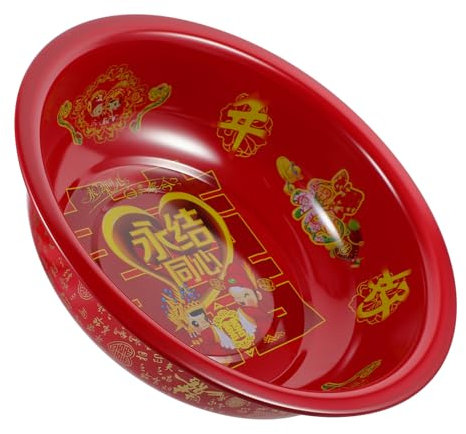 DOITOOL Lavabo para Bodas Lavabo De Loza Esmaltada Palangana Lavamanos para Frutas