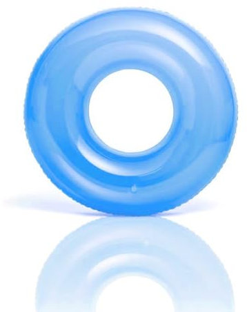 Flotadores Anillo Piscina para Adultos, Rueda Hinchable con 90cm, Azul Fluorescente Anillo Inflable Piscina de PVC Anillos de Natación Piscina Flotante Playa Fiesta De Agua Verano para Adultos Niños