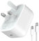 for Google Pixel Charger 45W,USB C Fast Charger Plug for Google Pixel 9 9 Pro XL Fold 8 8 Pro 8a 7 7a 6a 5 4 3XL,for Samsung S25/S24/S23 iPhone 16 15 Pro Max Type C Wall Chargers + 3FT Charging Cord