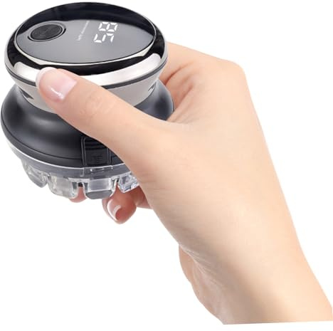 Mobestech Tondeuse Électrique Professionnelle Auto-assistée Coupe Précise et Silencieuse Kit Barbe et Cheveux pour Hommes Moteur Puissant Lames Durables et Lavables