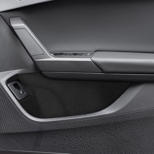 KUNKGIC Für Mk4 Leon/Cupra Leo/Cupra Formentor 2020-2025 Ablagefach für Autotür Schützende Dekorative Aufkleber Schutzaufkleber für Vorder- und Hintertüren 18 Stück (Flanell)