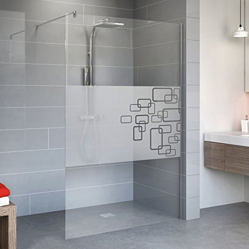 Schulte Duschwand Walk In, 90 x 190 cm, 5 mm Sicherheitsglas Softcube, chromoptik, D69249106-41-34, RESTPOSTEN