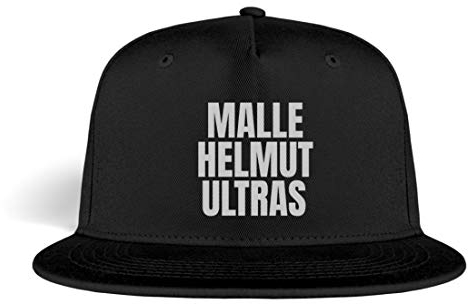 Malle Helmut Ultras Cap - Kappe -Einheitsgröße-Schwarz