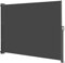 RED DECO Paravent rétractable Brise Vue occultant extérieur Phoenix 140x300 cm Gris